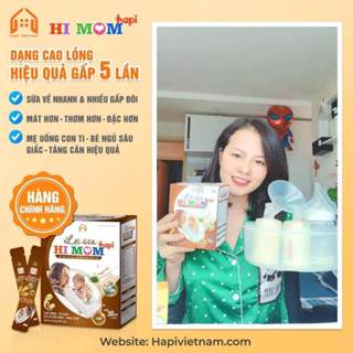 (MUA 1 TẶNG 3) Lợi Sữa Hi MOM HAPI,Giúp Gọi Sữa Về, Nhiều sữa,Thông Tắc Tuyến Sữa ngay lần đầu sử dụng