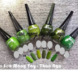 Sơn móng tay ladydream 12ml (sơn thường)