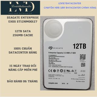 HDD ổ cứng datacenter 3.5 inch sata  Seagate Exos Enterprise 12TB, HGST ultrastar DC520 12TB