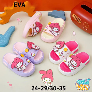 Dép lê Bé Gái Thỏ Pony 3 màu A01-12 cao cấp đế cao nhựa EVA siêu nhẹ 3 màu chống trượt, không lo mồ hôi Outfit Siêu Xinh