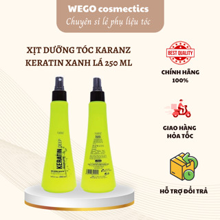 XỊT DƯỠNG TÓC KARANZ KERATIN xanh lá 250 ml [Wego_Cosmectics]