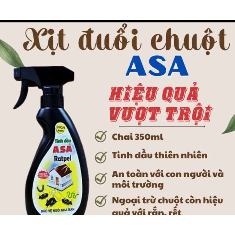 Chai xịt đuổi chuột Asa 300ml