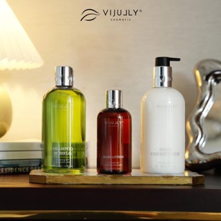 Combo Tinh Dầu Bưởi Kích Mọc Tóc, Dầu Gội Bưởi Giảm Rụng Gàu, Kem Ủ Tóc Mềm Mượt Vijully Chính Hãng