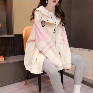 áo khoác dù nữ ép 3 lớp áo khoác dù phối tay xọc cao cấp hàng mới của năm ut879