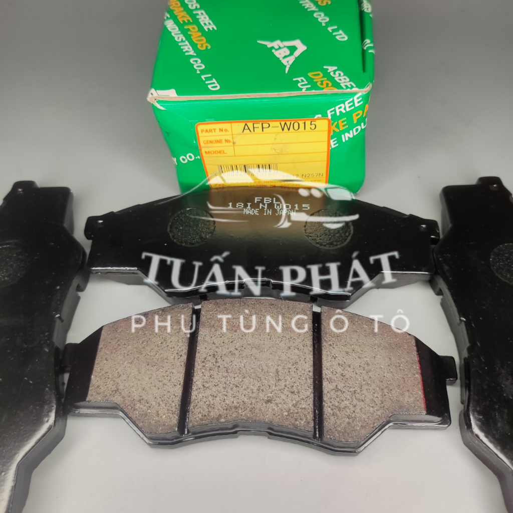 Má Phanh Trước Sau Innova 2006-2015 Nhật Bảo Hành Lắp Lên