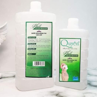 Nước Aceton  rửa móng tay - Lẻ 1 Chai 1000ml