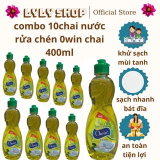 #combo 10chai nước rửa chén owin hương chanh chai 400ml