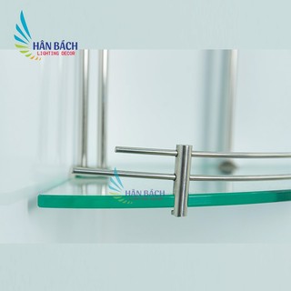 Kệ kính góc 1 tầng