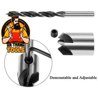 BỘ 7 MŨI KHOAN GỖ DOA LỖ VÍT