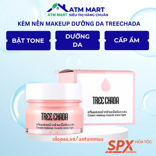  NỘI ĐỊA THÁI Kem Nền Makeup Nâng Tone Dưỡng Trắng Dưỡng Da TREE CHADA Thái Lan 
