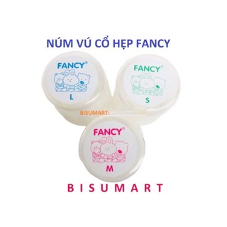 COMBO 6 Núm Vú cổ hẹp Fancy LY Silicone Siêu Mềm