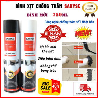 Chai dung dịch xịt chống dột - chống thấm nước - Bình xịt chống thấm, dột Dùng Cho Góc Tường Chân Tường Mái Nhà Mái Tônl