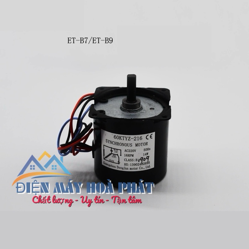 Động cơ máy dập cốc ETon ET-B9
