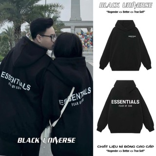 Áo Hoodie ESS Blackuniverse chất liệu nỉ bông cao cấp