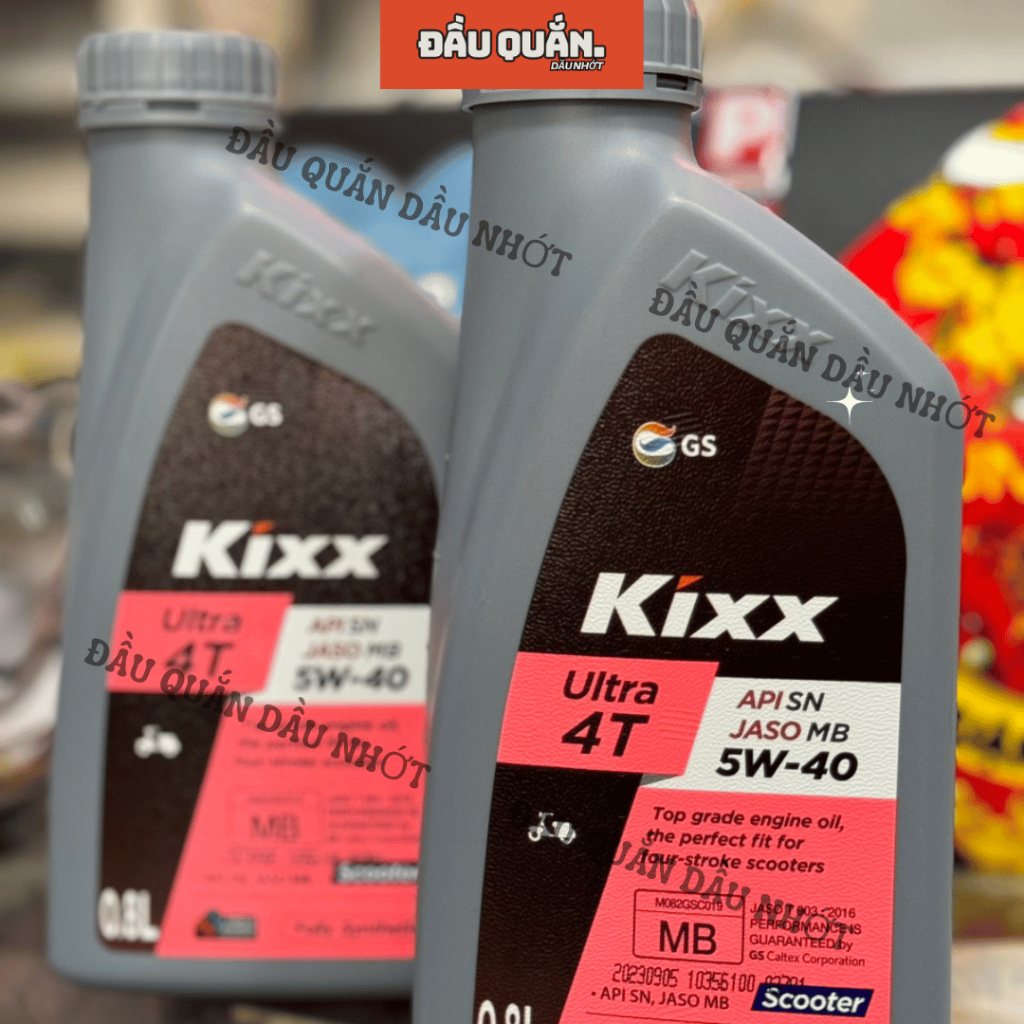 Dầu Nhớt Kixx ultra Scooter 5W40 800ml