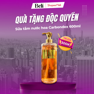  Sữa Tắm Hương Nước Hoa Giữ Mùi Thơm Lâu Carbondex 600ml