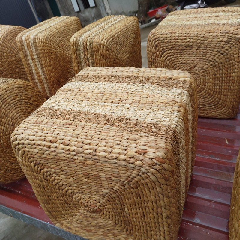 Bàn trà vuông 40x40x40 mix lục bình
