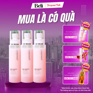 COMBO 3 Xịt Dưỡng Tóc Chống Tia UV Carbondex 200ml