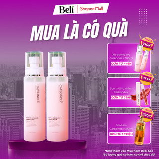 COMBO 2 Xịt Dưỡng Tóc Chống Tia UV Carbondex 200ml