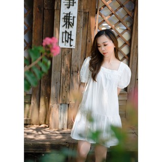 Váy thô đuôi cá tay bồng (Hàng sẵn ảnh thật) VAY0101 (3)