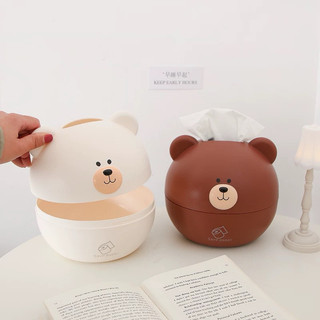 Hộp đựng khăn giấy hình gấu dễ thương
