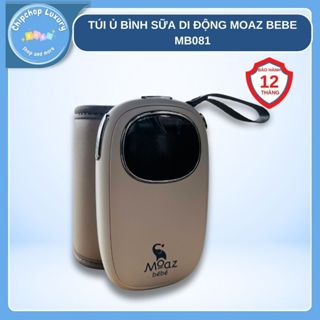 Túi ủ bình sữa tích điện di động moaz bébé moaz bebe mb081 bảo hành chính hãng 12 tháng