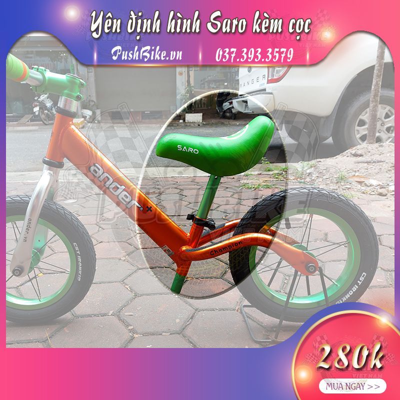 Cọc yên Kpush 22.2mm - dài 280mm
