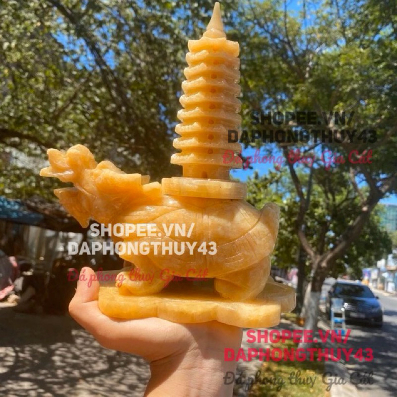Long quy cõng tháp ngoc hoàng long 20cm [ hàng đẹp ]