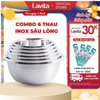  Thau chậu inox sâu lòng cao cấp Delio với chất liệu siêu dày, bền đẹp và an toàn