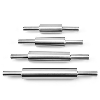 Cán bột inox trục xoay