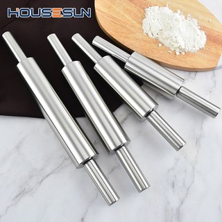 Cán bột inox trục xoay