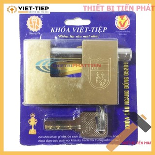   CHÍNH HÃNG  Ổ Khóa Cửa Cầu Ngang VIỆT TIỆP Thân Đồng Thau Nguyên Khối NO.05206 Chống Trộm Cao Cấp 