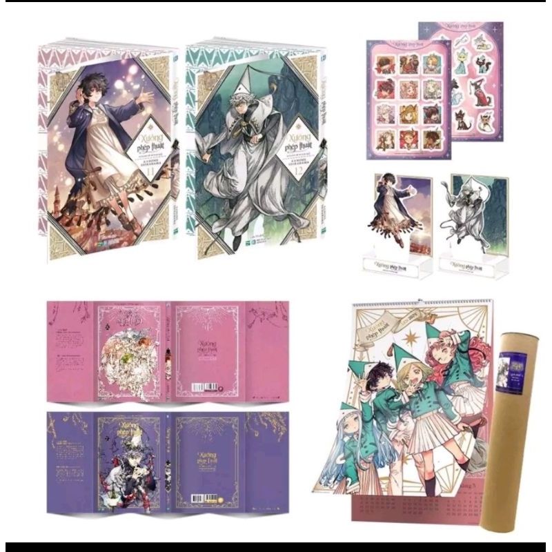 Sách-combo Xưởng phép thuật tập 11-12 -bản giới hạn- Skyline's