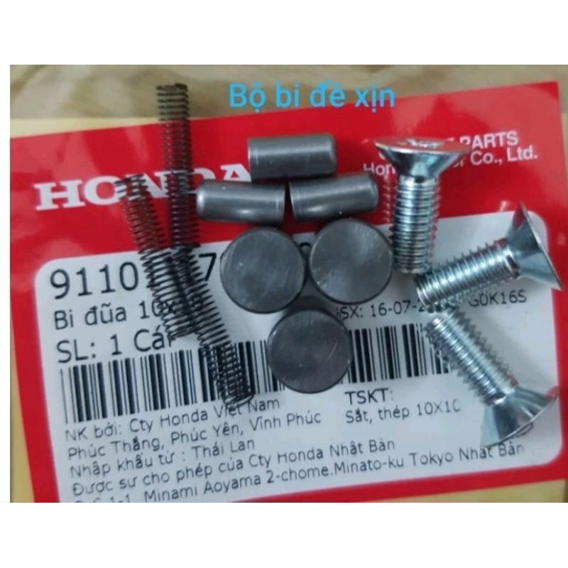 Bộ bi đề xịn lắp xe Dream, Wave 100