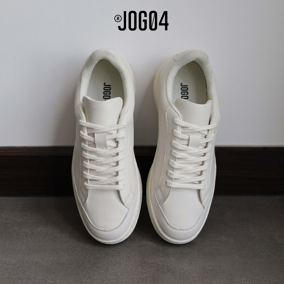 Giày Sneaker Basic JOG04 - chất liệu da Microfiber , đế khâu chắc chắn , bảo hành chính hãng 12 thán