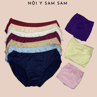 Quần lót nữ thun lạnh lưng cạp cao đáy lót kháng khuẩn big size Sam Sam chất liệu dày dặn mà mát mẻ