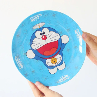 Dĩa tròn lớn 22cm Hello Kitty - Doremon Doraemon