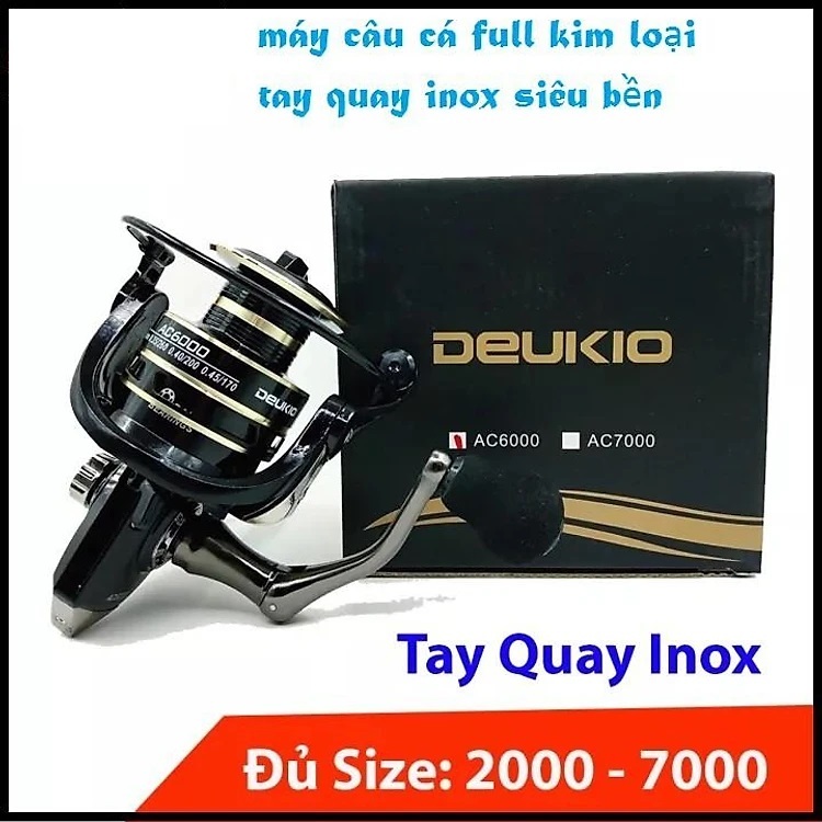 MÁY CÂU CÁ DEUKIO AC 2000 -> 7000