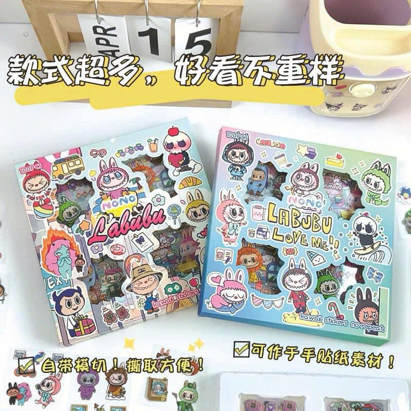 Sticker Labubu & Kuromi