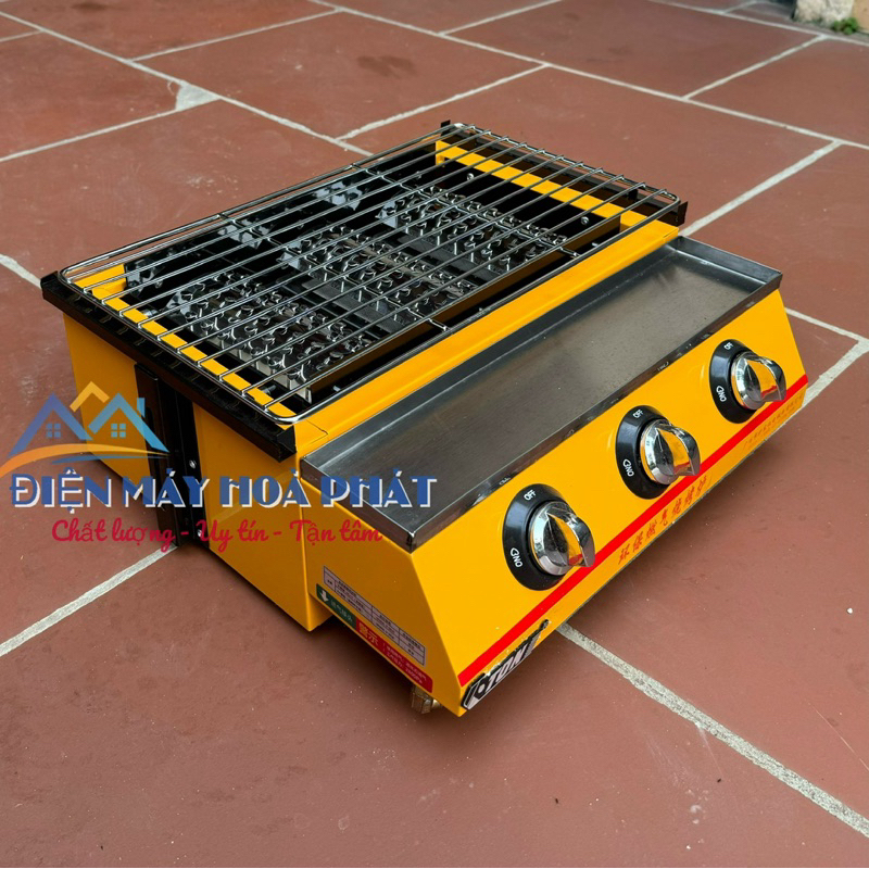 Bếp nướng gas 3 đầu đốt ETON
