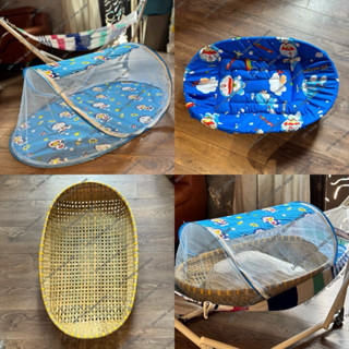  Nôi tre cho bé nằm võng tránh cong lưng 90cmx60cm 