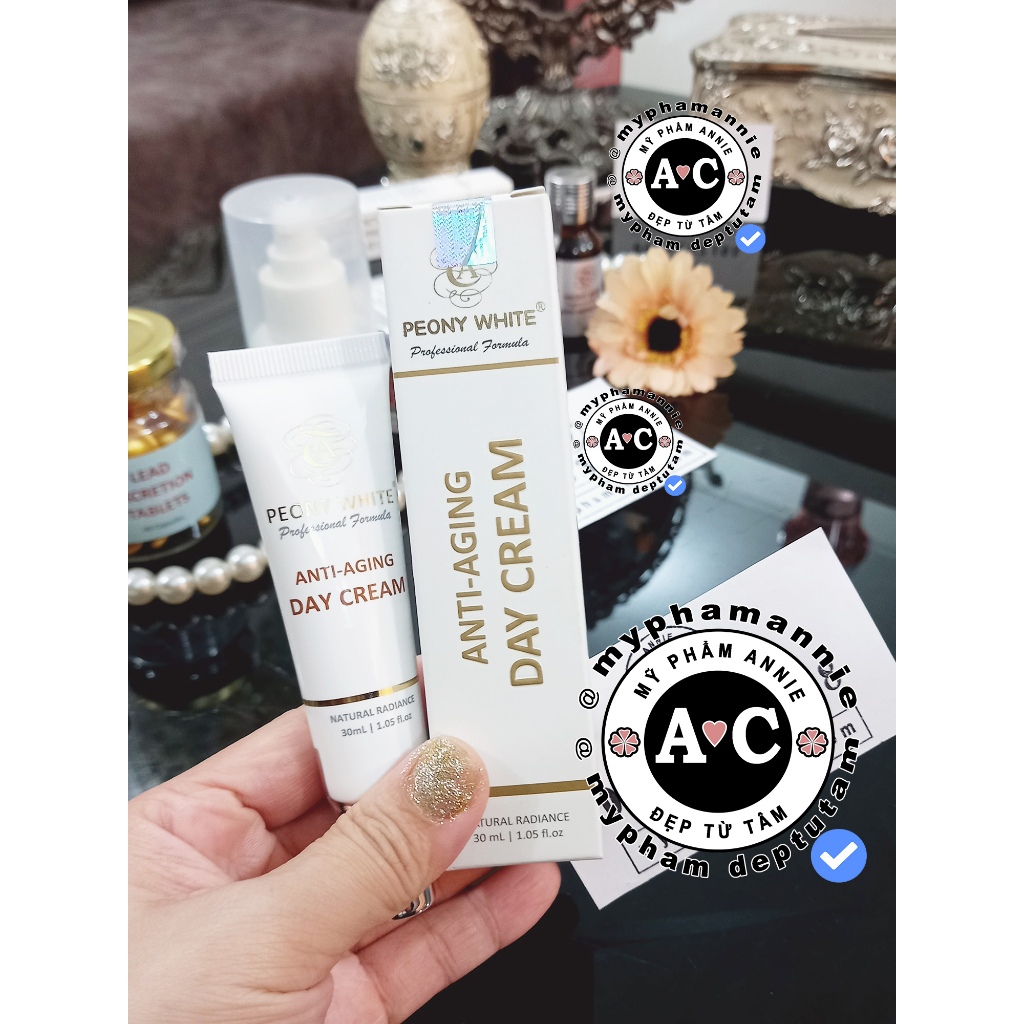 Kem nám ngày Peony White Anti-Aging DAY CREAM 30g ❤ Kem Peony White ngày