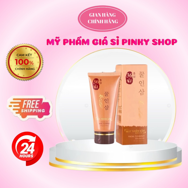Sữa rửa mặt mật nhân sâm 36 vị sâm đỏ