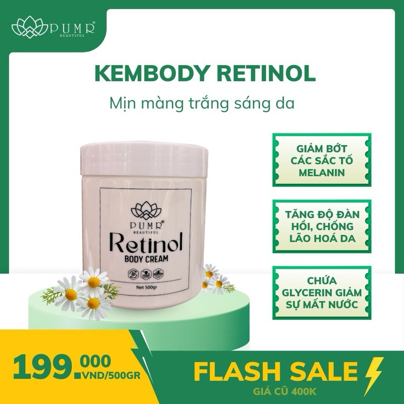KEM BODY RETINOL PUMR