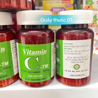 Vitamin C lọ 1000 viên