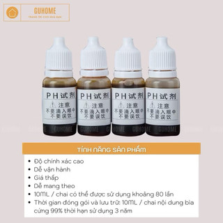 Giấy đo PH nước, Dung dịch kiểm tra độ PH, Giấy đo độ PH (1 tập 80 tờ giấy đo độ PH)
