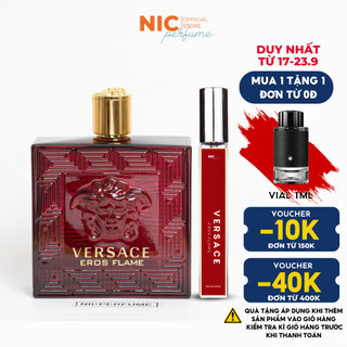 10ml Versace Eros Flame | Nước hoa nam Eros đỏ chính hãng