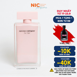  10ml Narciso Rodriguez For Her | Nước hoa nữ nar hồng nhạt