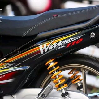 Tem Rời Honda Wave 110 Đời 2004 Đỏ Đen