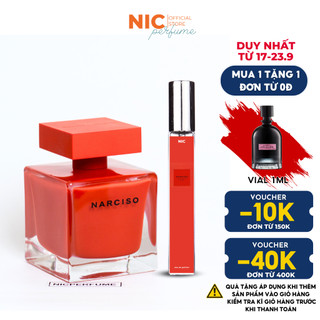  10ml Narciso Rodriguez Rouge EDP chính hãng | Nước hoa narciso đỏ